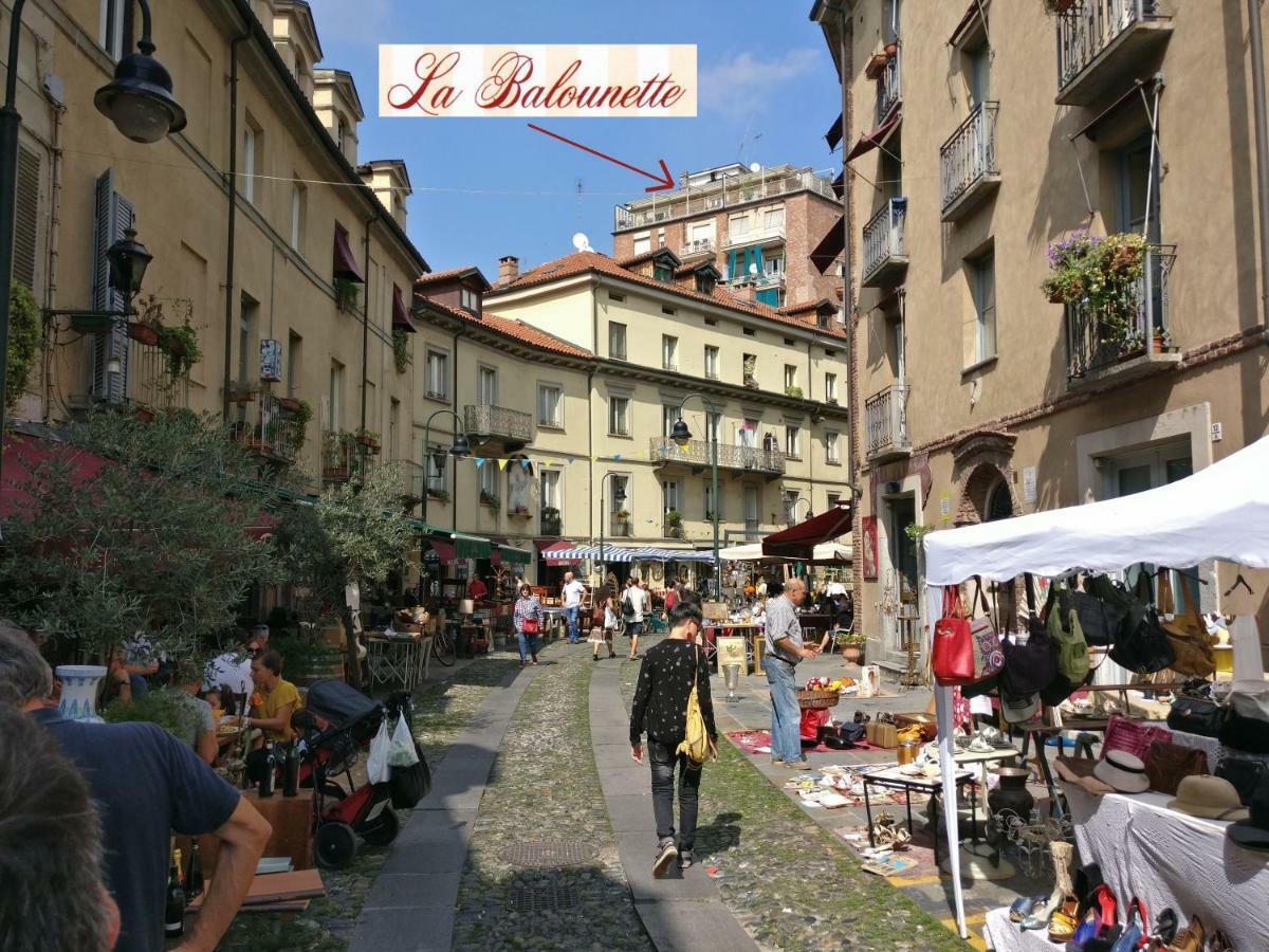 La Balounette - pittoresco attico centrale con vista sui monti Torino Esterno foto