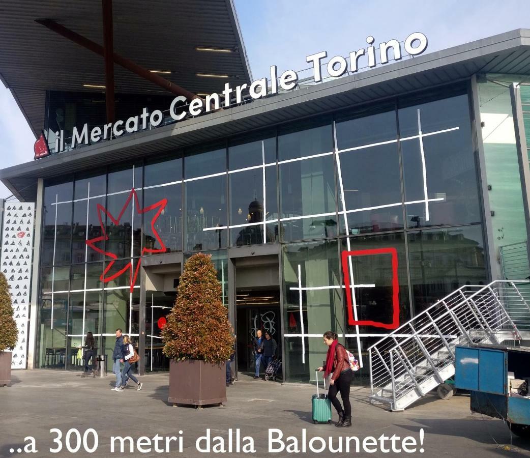 La Balounette - pittoresco attico centrale con vista sui monti Torino Esterno foto